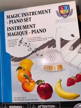 Magic Instrument Piano Set - Blue and White Box